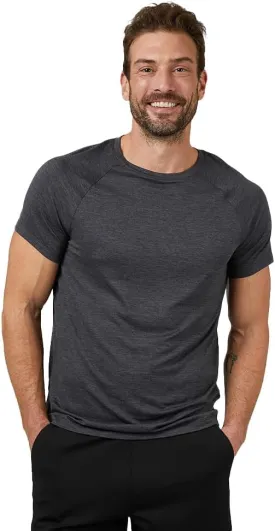 32 Degrees Cool Men??s Active T-Shirt | Raglan Short Sleeve | Quick Dry | Anti-Odor