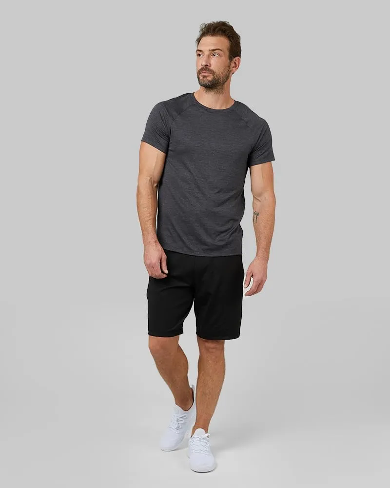32 Degrees Cool Men??s Active T-Shirt | Raglan Short Sleeve | Quick Dry | Anti-Odor
