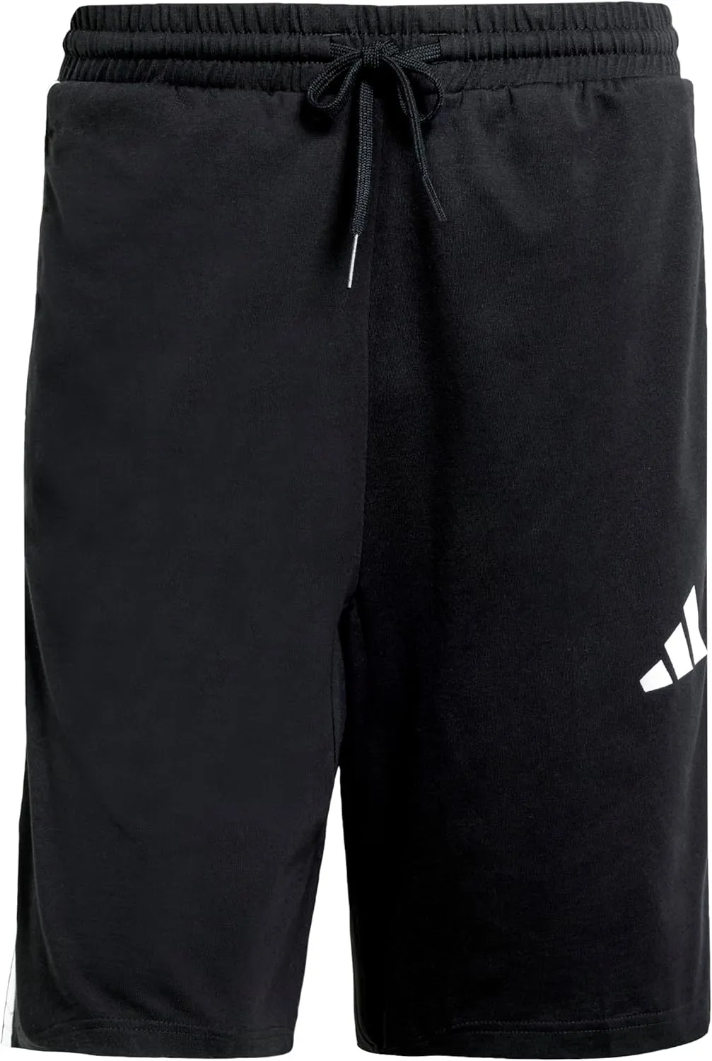adidas Men's Essentials 3-Stripes Single Jersey 10-inch Shorts