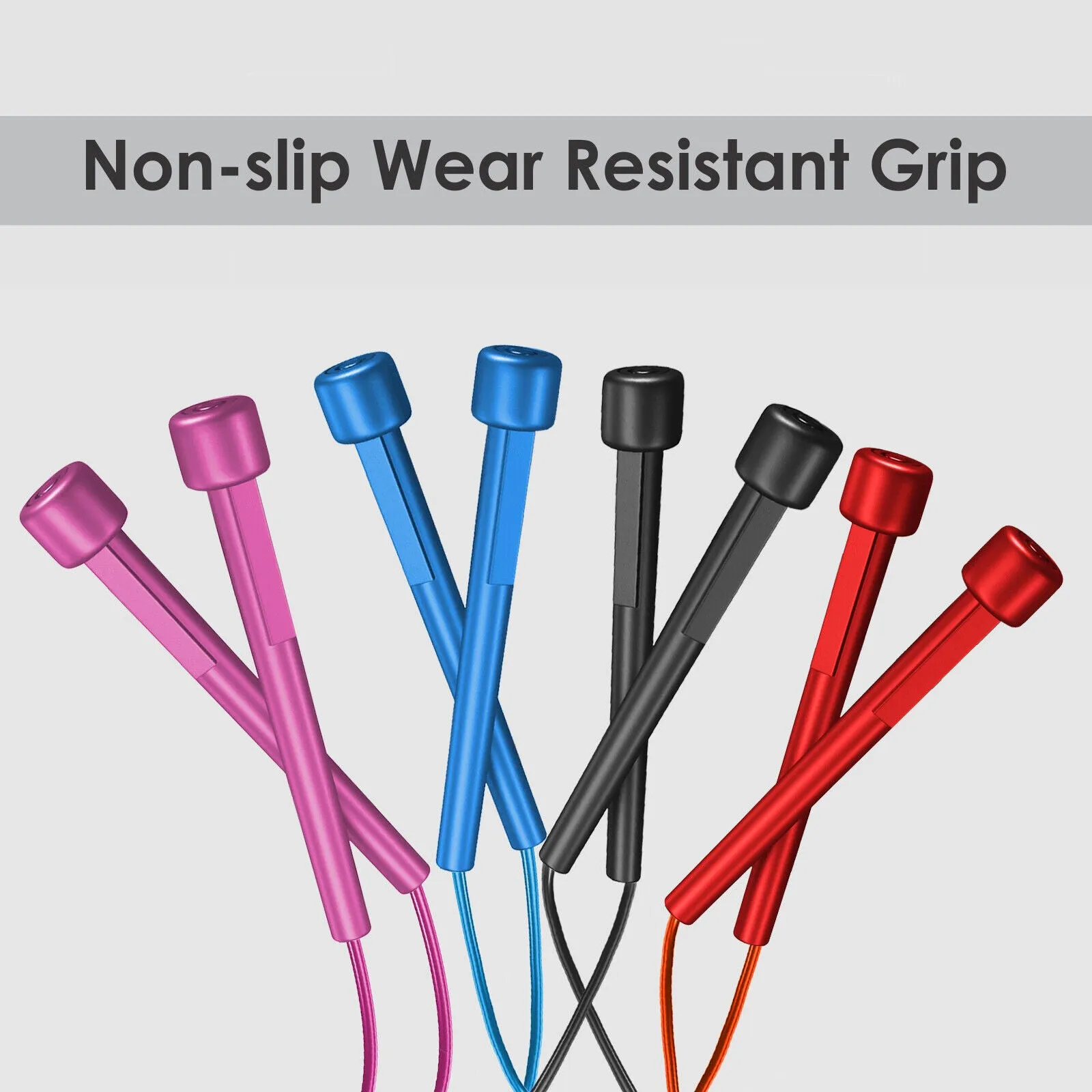 Adjustable Skipping Rope Gym Fitness Boxing Speed Exercise Jump Workout Skip Fit