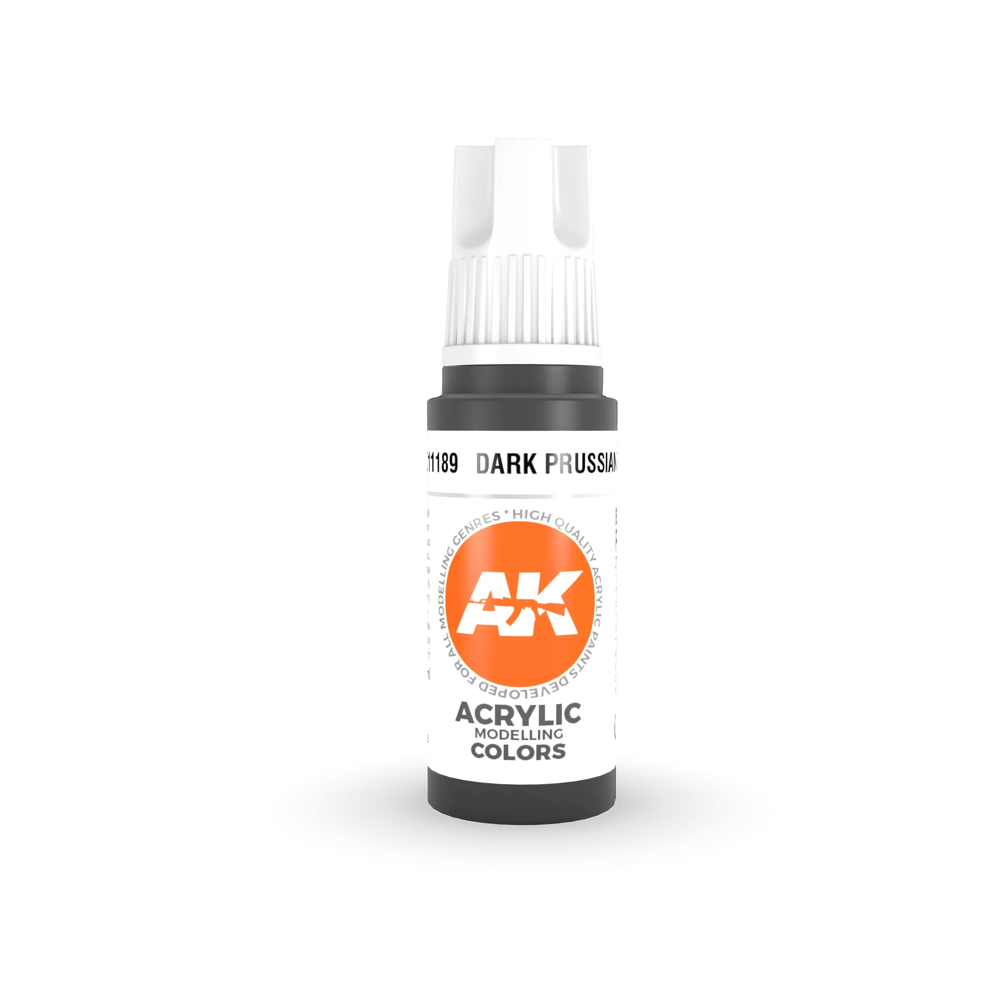 AK Interactive AK11189 3G Dark Prussian Blue Acrylic Paint 17ml