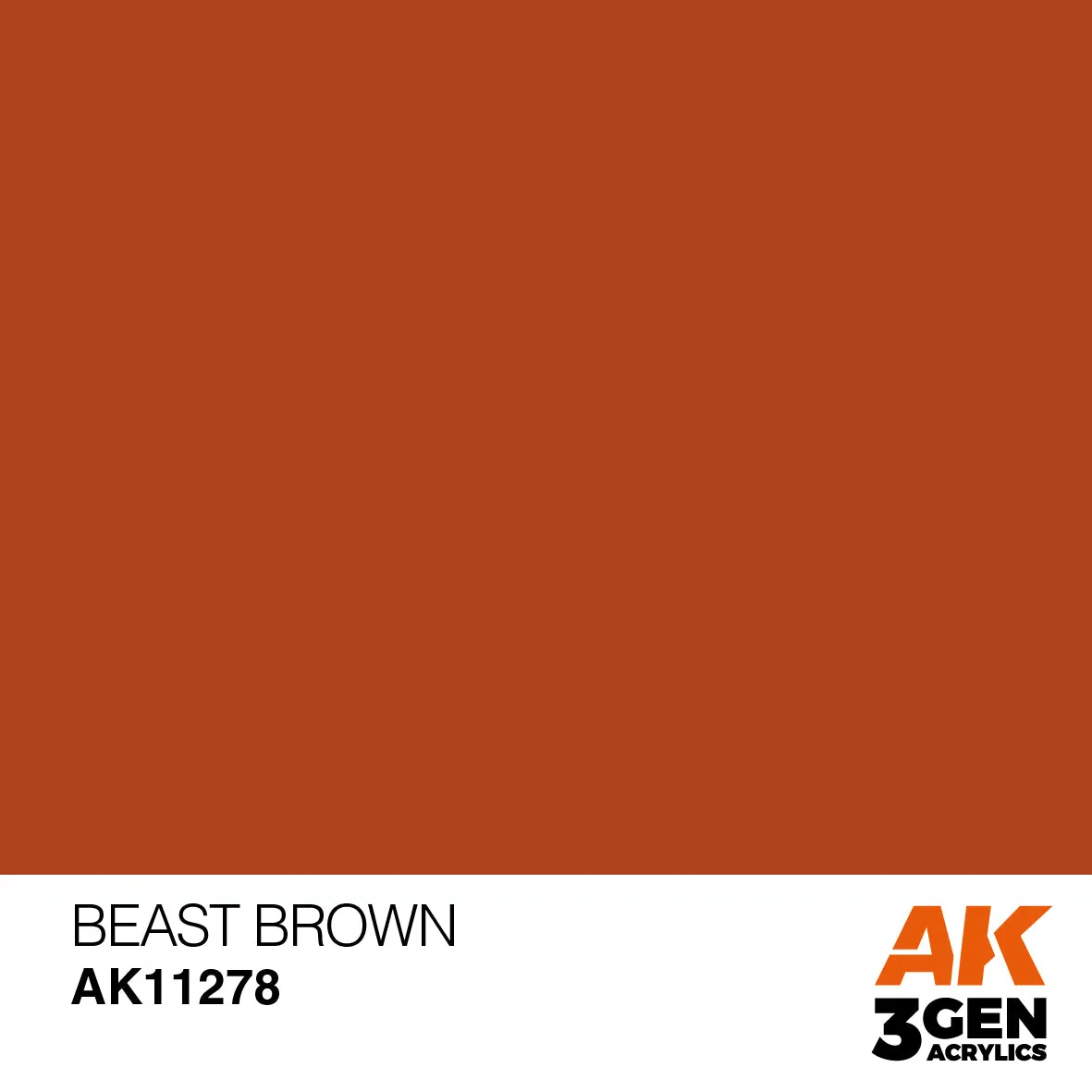 AK Interactive AK11278 3G Beast Brown Punch Color Paint 17ml