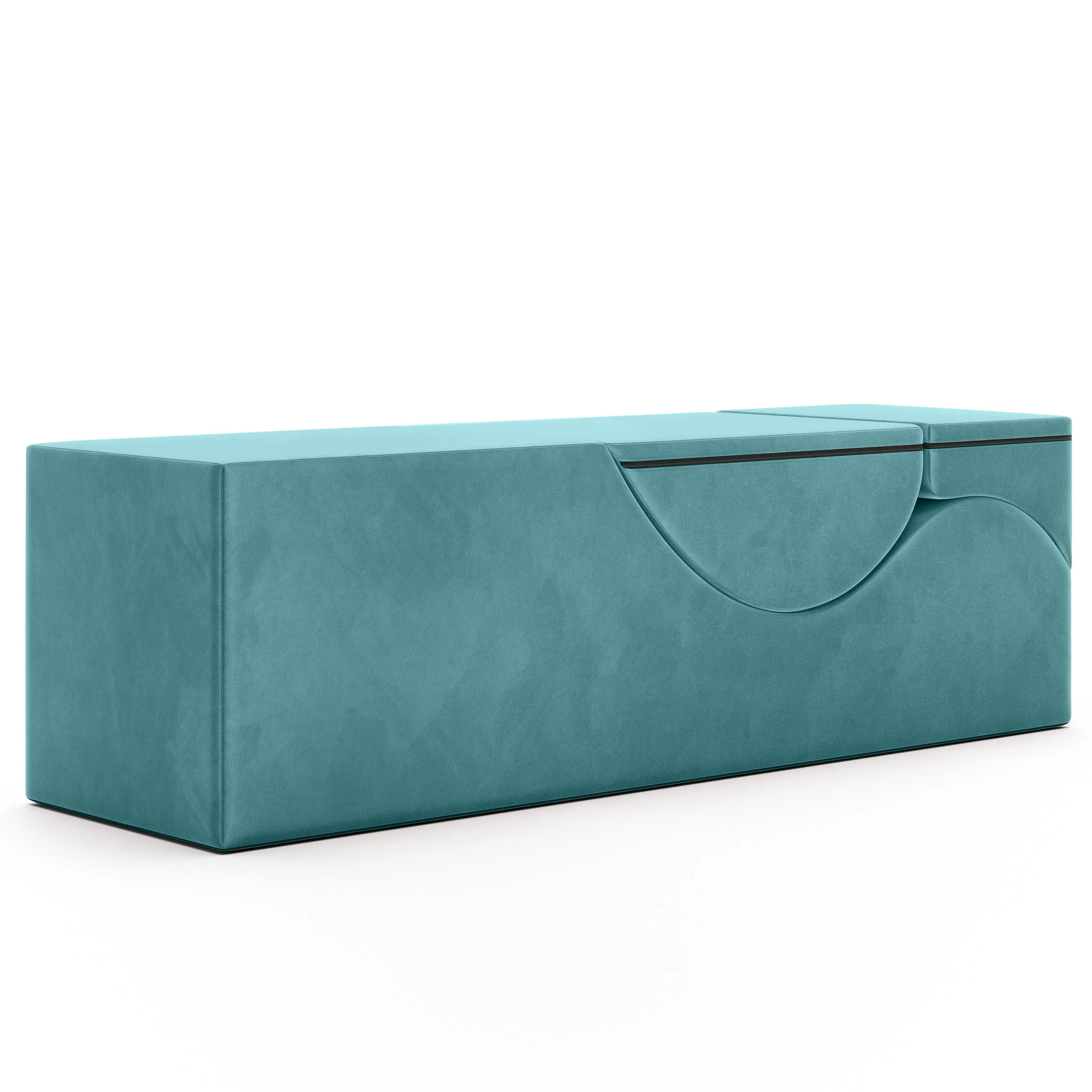 Versatile Aria Convertible Chaise Lounge and Bench with Adjustable Features