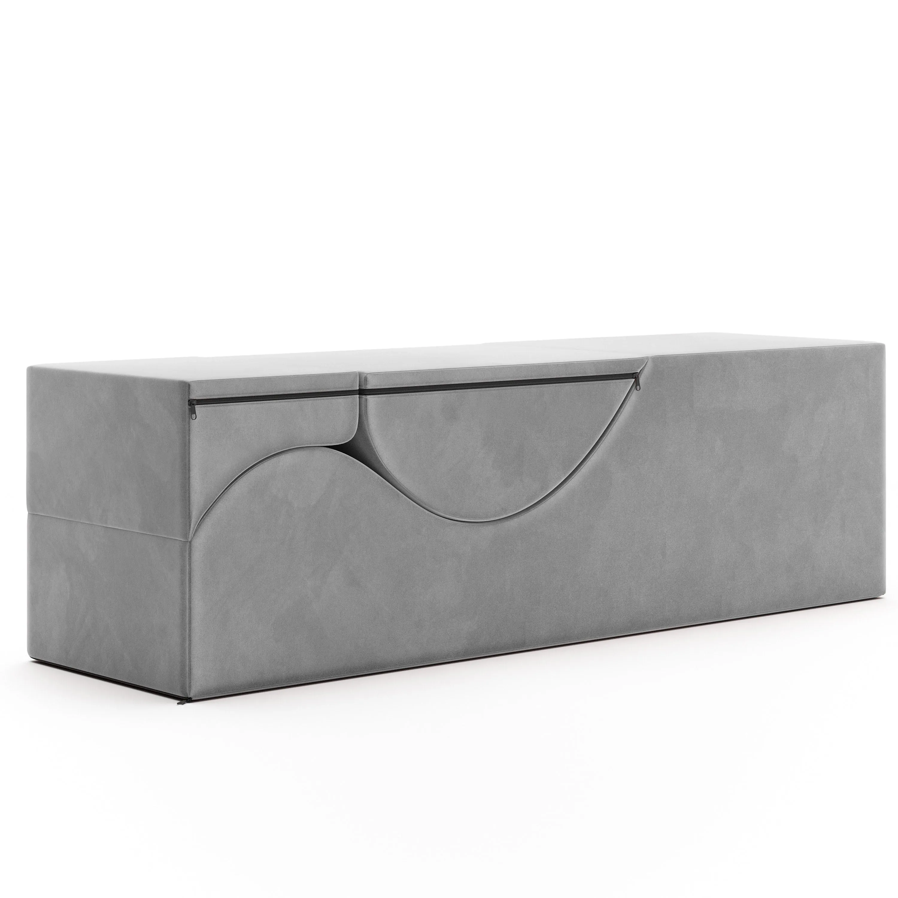 Versatile Aria Convertible Chaise Lounge and Bench with Adjustable Features