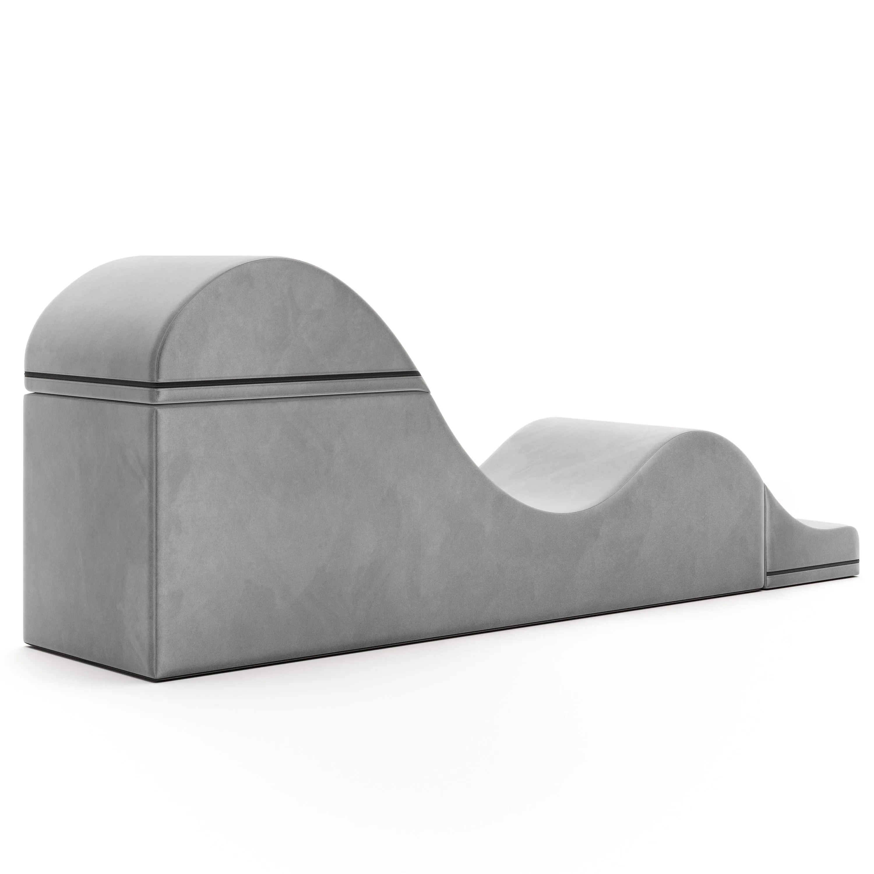 Versatile Aria Convertible Chaise Lounge and Bench with Adjustable Features
