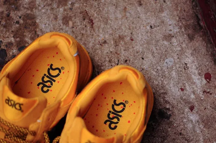 Asics gel saga 'kill bill' sneakers, yellow