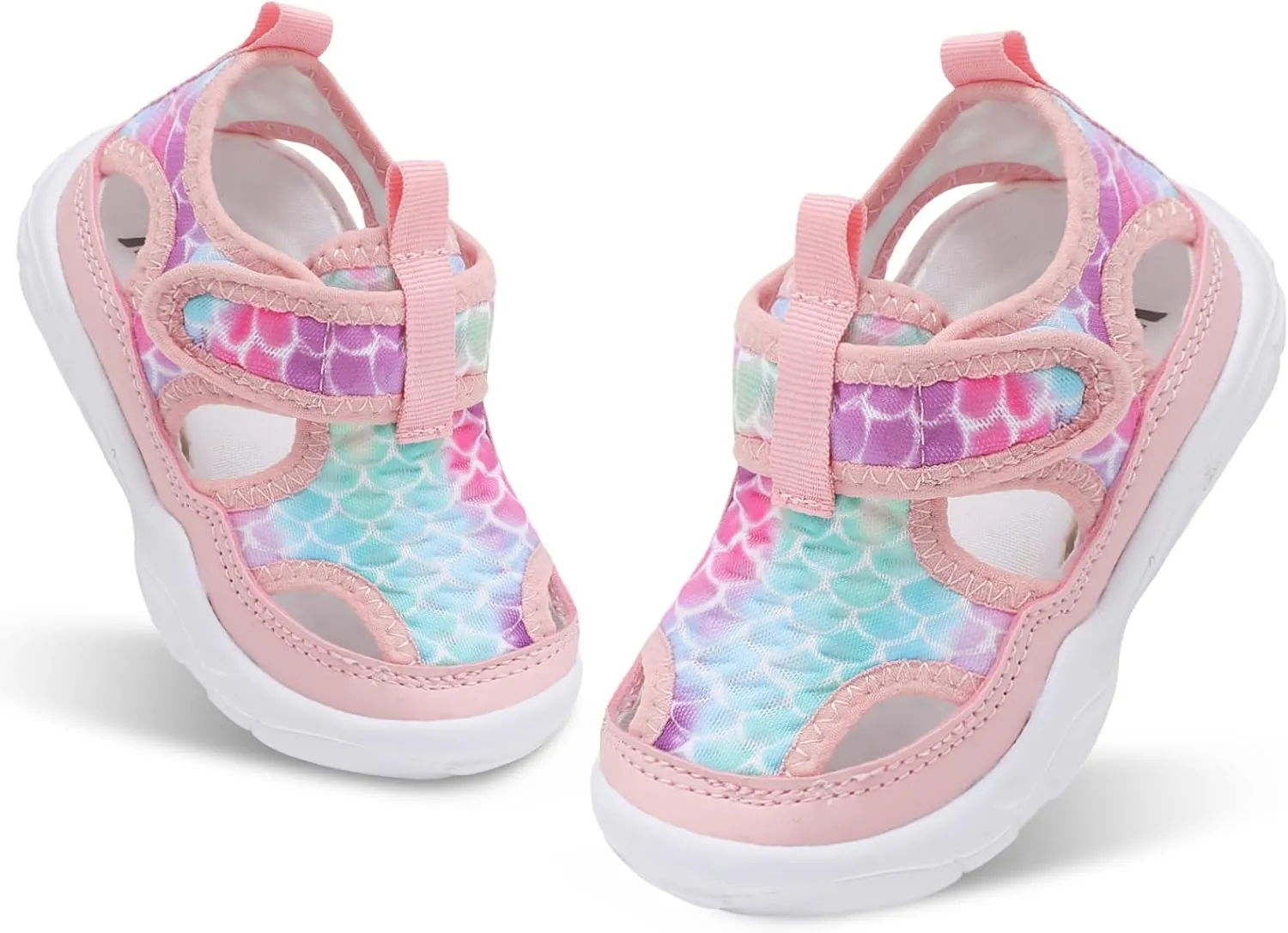 BARERUN Kids Water Shoes Boys Girls Barefoot Aqua Socks for Swim Surf Pool Beach Sport Lightweight Breathable Sandal Athletic Slip-On Sneaker for Toddler Outdoor Indoor