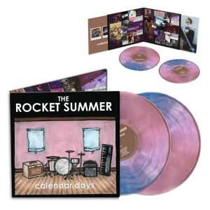 Calendar Days Vinyl LP (Pink & Blue Swirl)