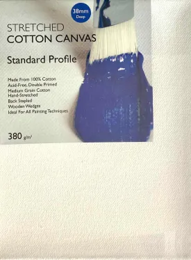 Canvas 50x60 cm (380g/m2 on Woden frame size 3.7 x 3.8cms