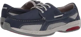 Captain Dunham Boat Shoes, Navy Nubuck