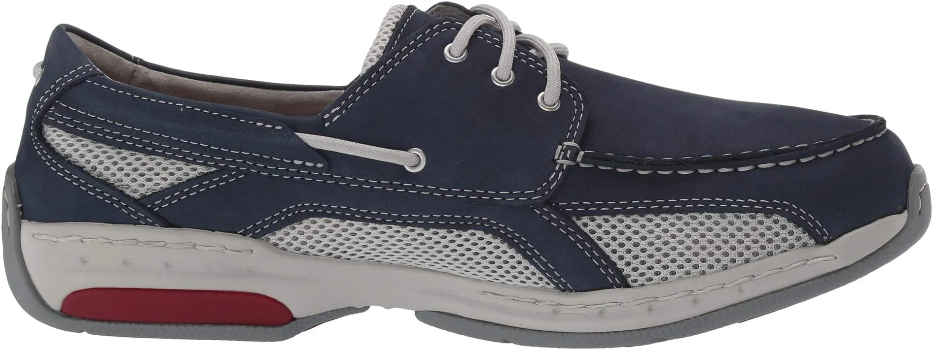 Captain Dunham Boat Shoes, Navy Nubuck