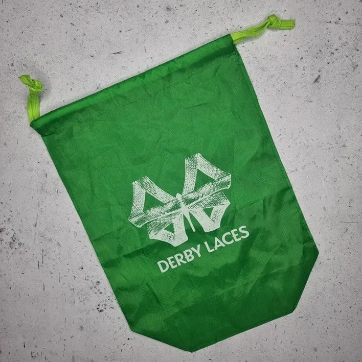 Derby Laces Double Drawstring Bag