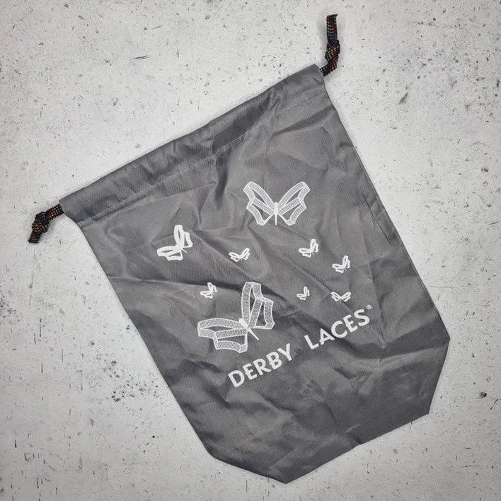 Derby Laces Double Drawstring Bag