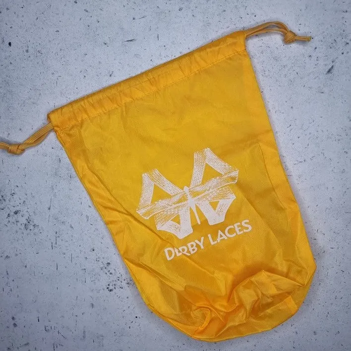 Derby Laces Double Drawstring Bag