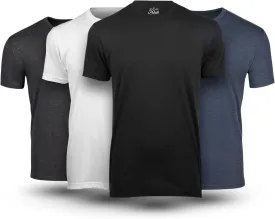 Fresh Clean Threads Crew Neck T-Shirt - Pre Shrunk Soft Fitted Premium Tee - Men??s T- Cotton Poly