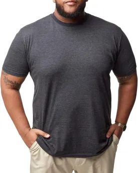 Fresh Clean Threads Crew Neck T-Shirt - Pre Shrunk Soft Fitted Premium Tee - Men??s T- Cotton Poly