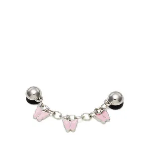 Jibbitz Goth Girl Butterfly Chain