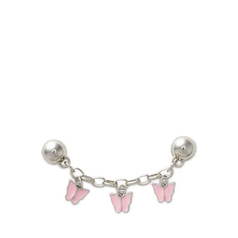 Jibbitz Goth Girl Butterfly Chain