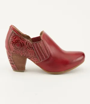 Leatha in Red by L'Artiste