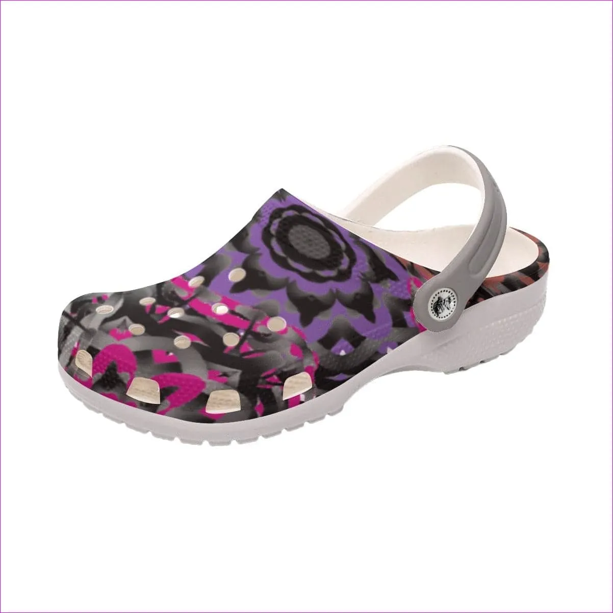 Mandala Graffiti Womens Classic Clogs