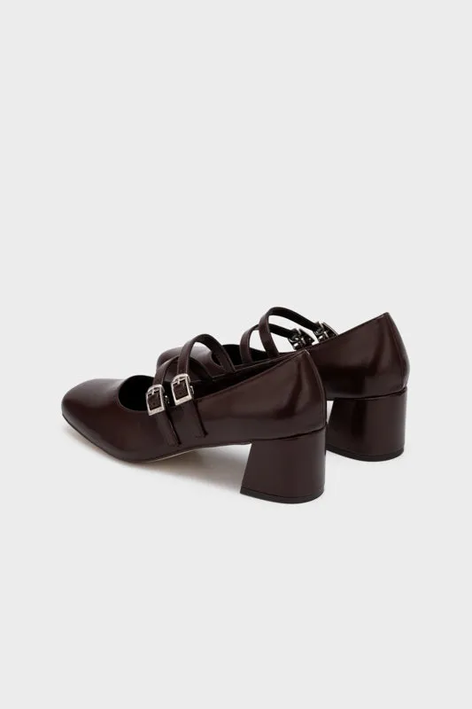 MARY JANE CHUNKY HEEL PUMP