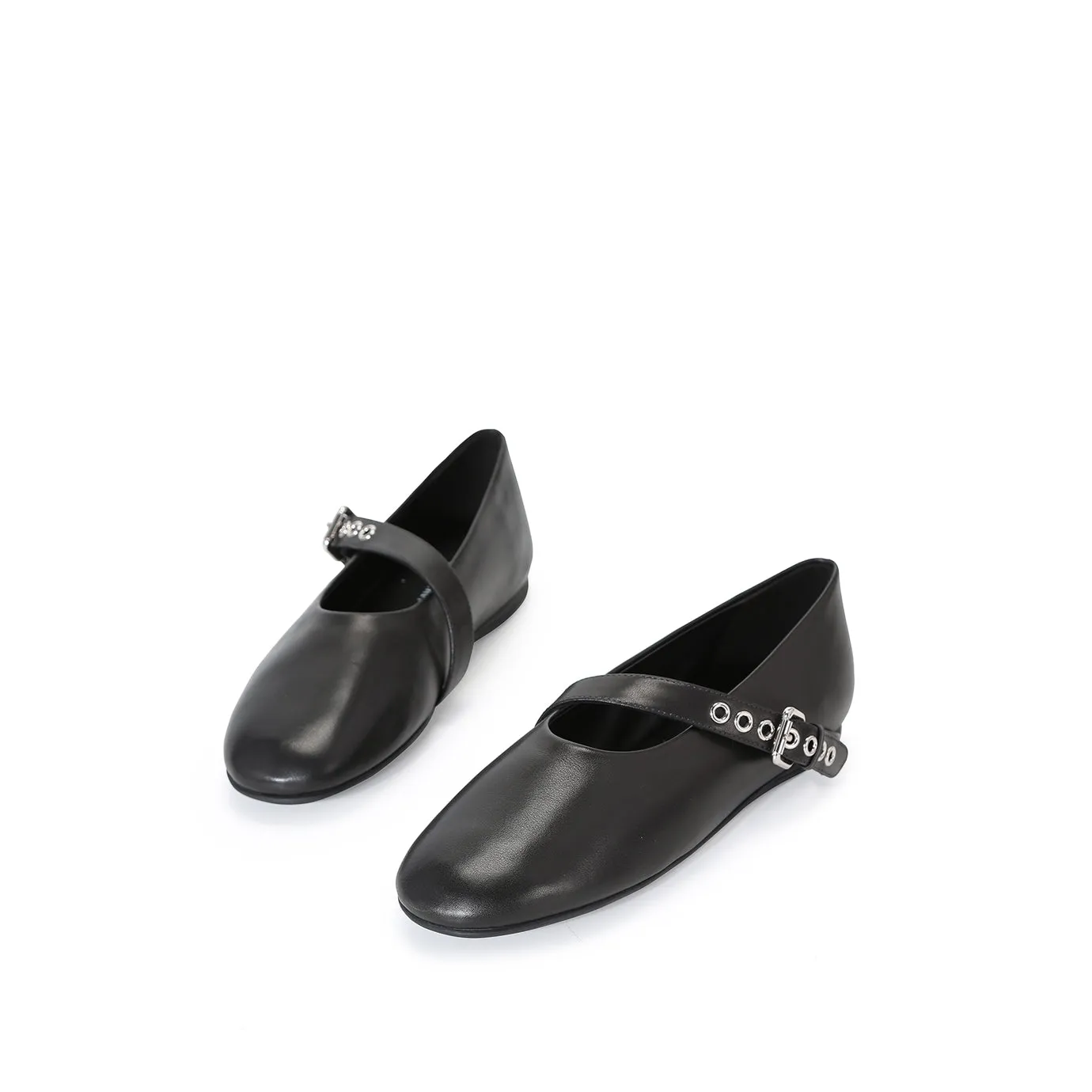 Oeillets Mary Jane - Noir