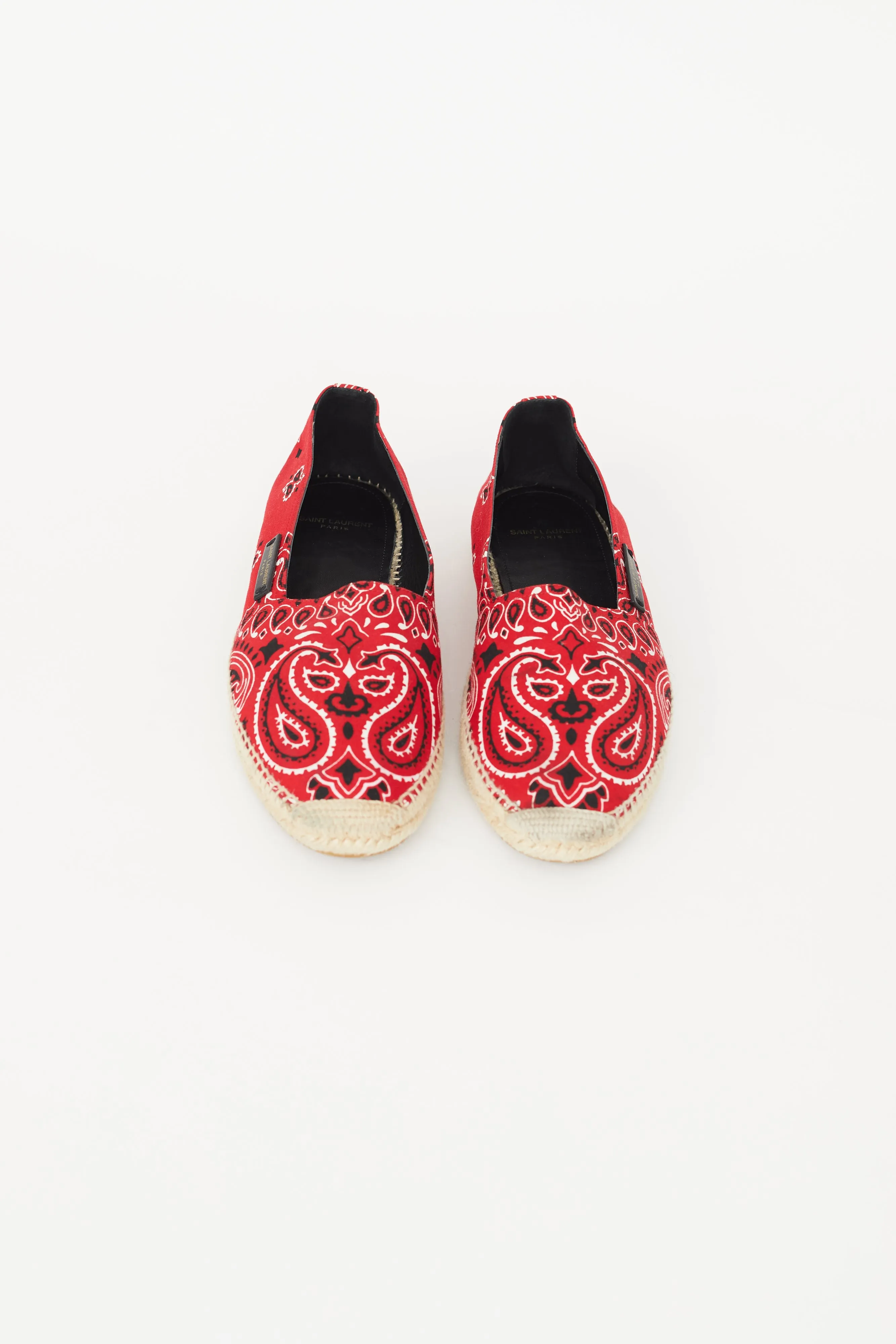 Red Bandana Espadrilles Sneaker
