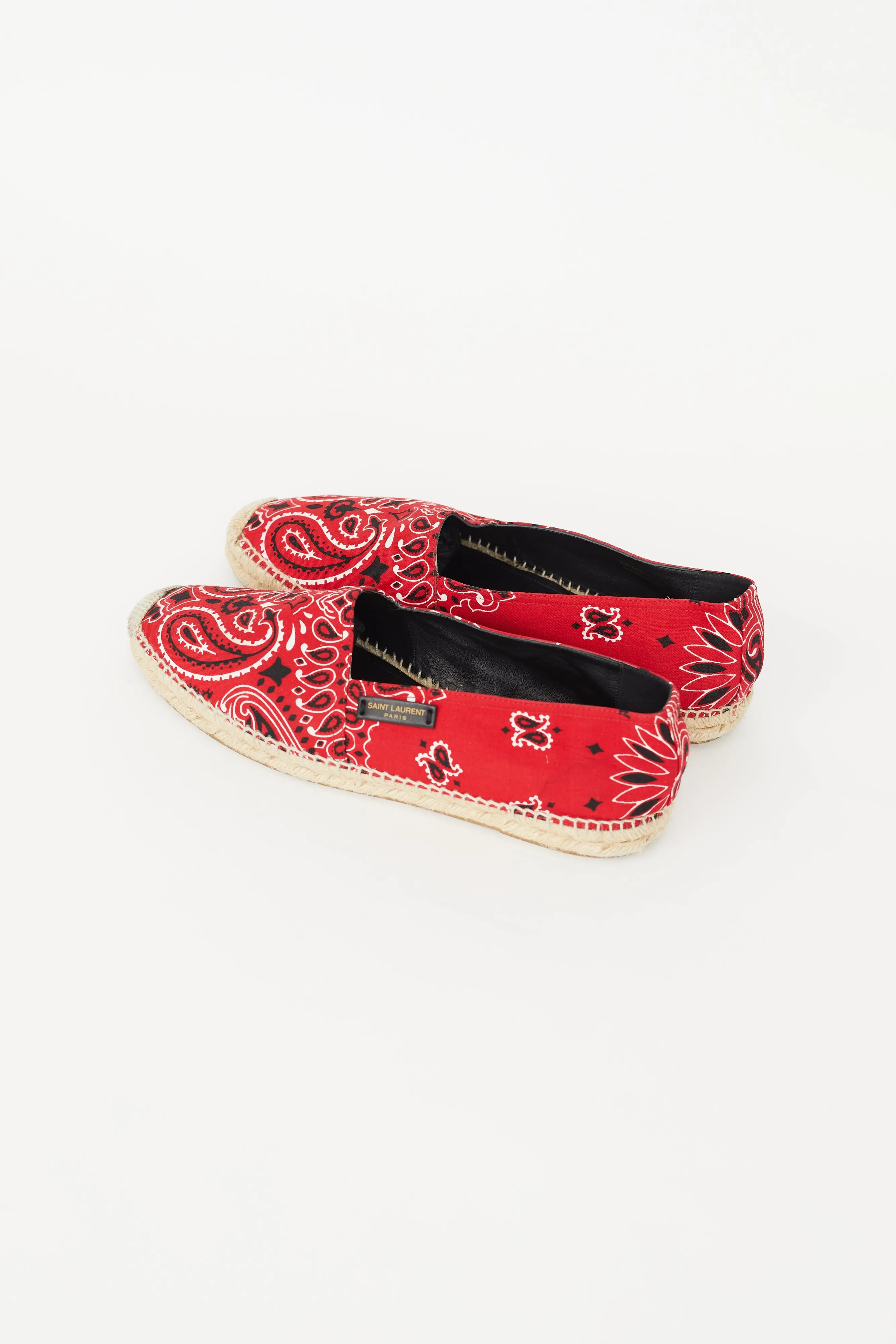 Red Bandana Espadrilles Sneaker