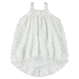 Rose Appliqué Dress