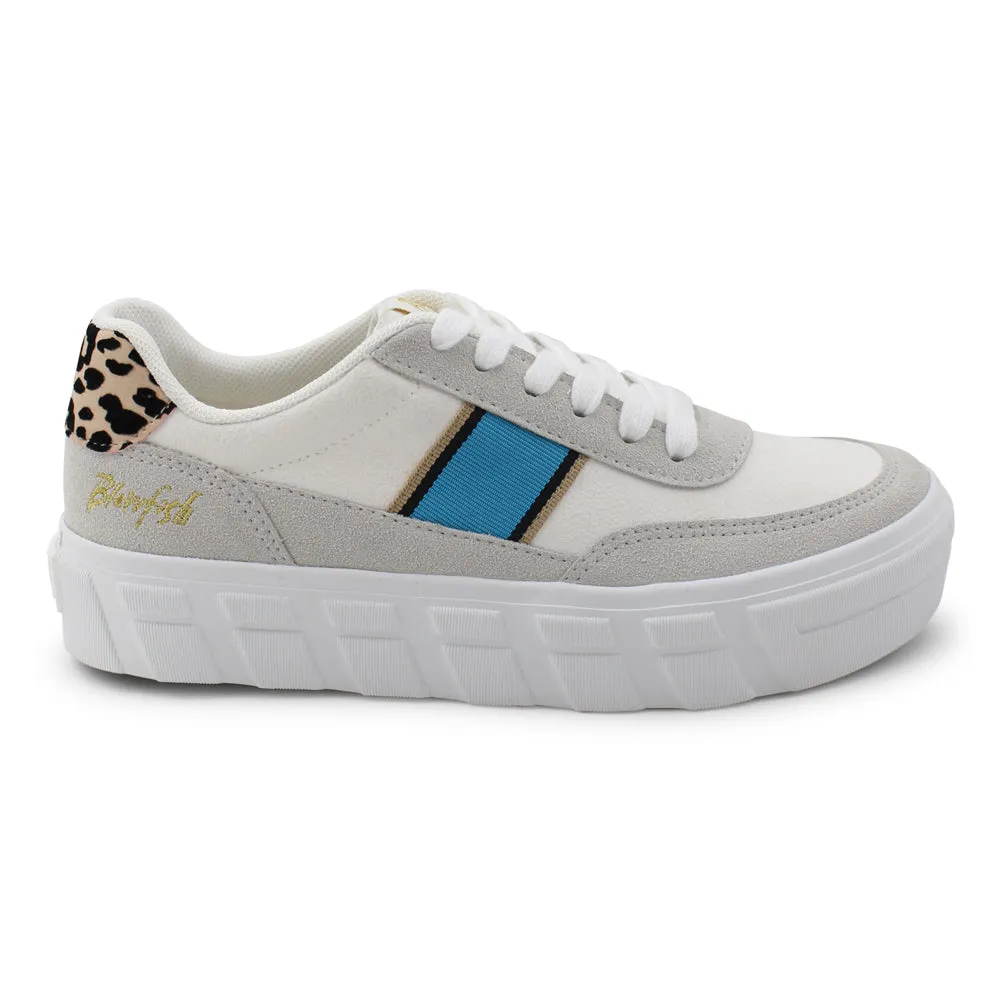 Speedy in Light Gray Faux by Blowfish