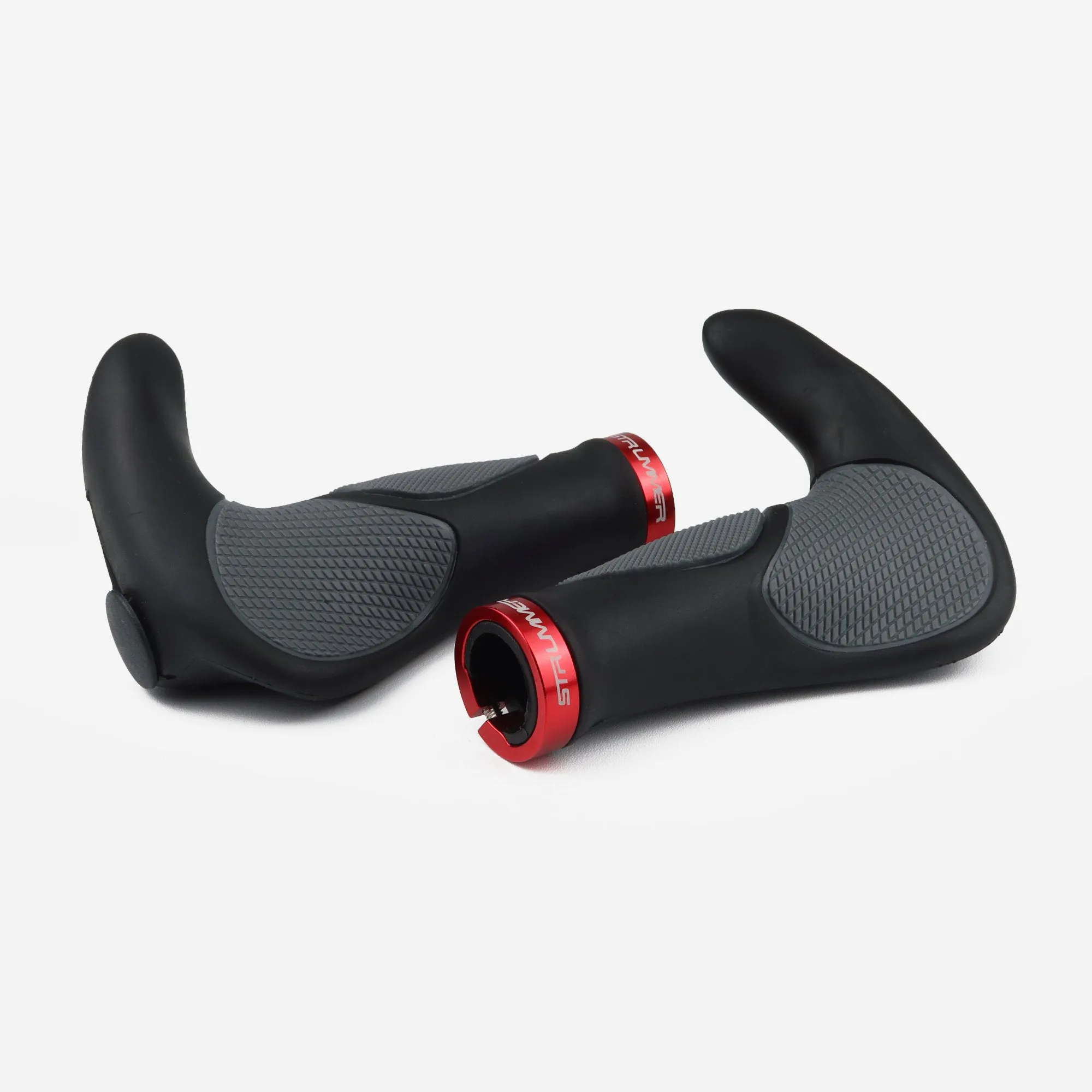 Strummer HFT-878 Mountain Bike (MTB) Grips with Bar Ends