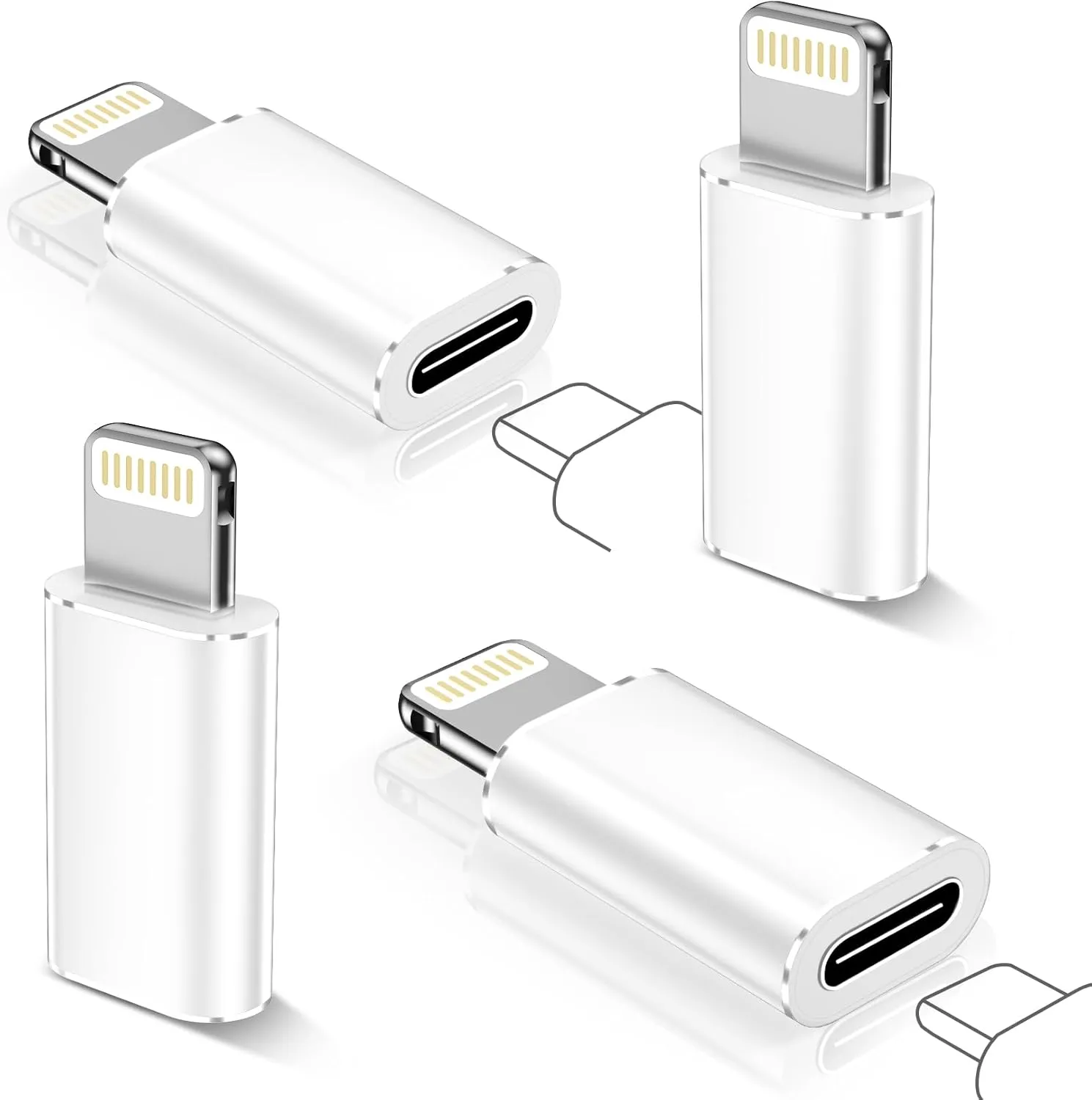   USB C to Lightning Adapter,Support Audio/OTG,Fast Charging&Data Transfer for iPhone 14 13 12 Pro Max/iPad Air/Airpods,Nintendo Switch,Headphones,iOS,iPhone 14 Accessories