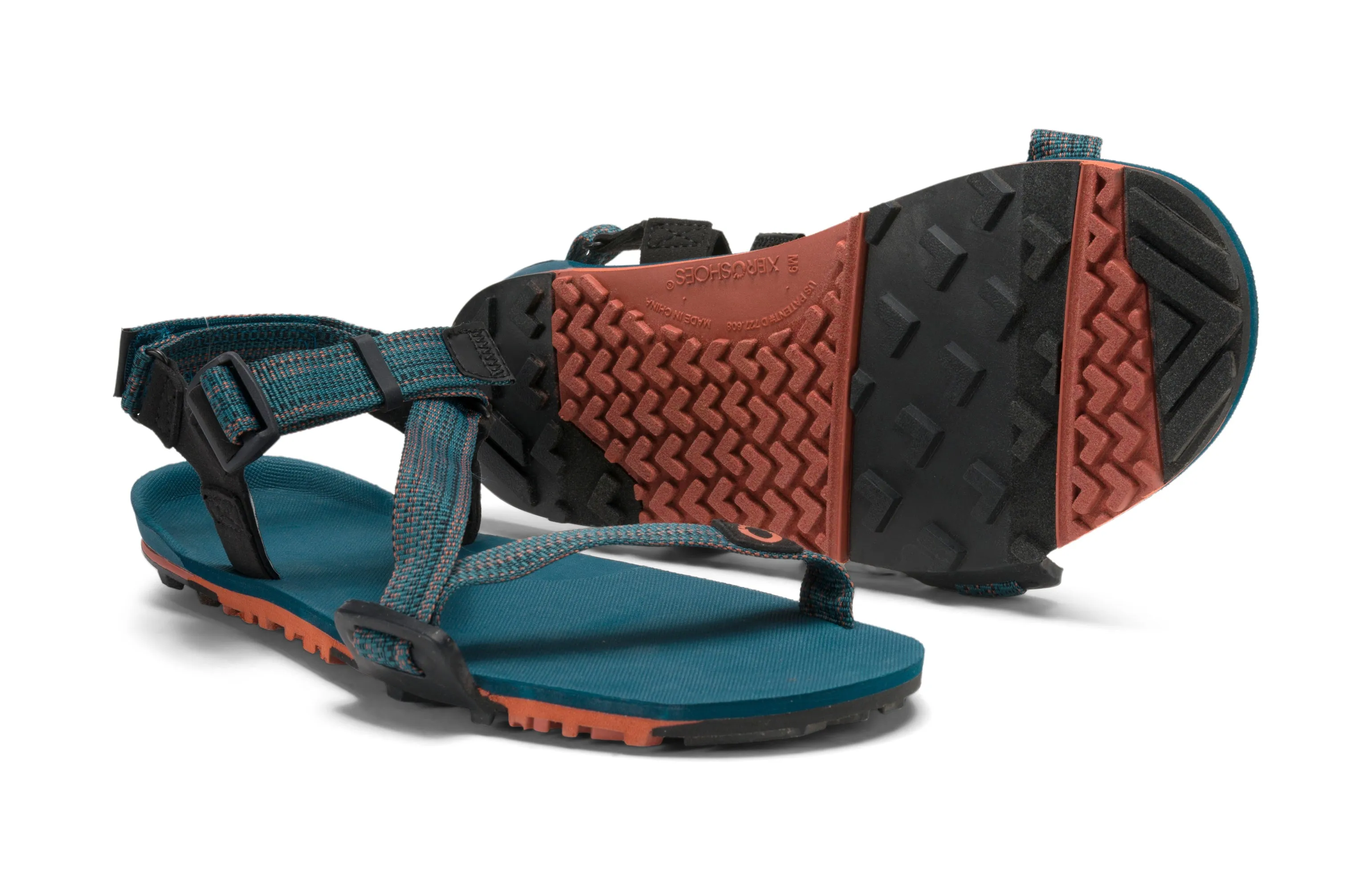 Xero Shoes Z-Trail EV Mens – Sandaler – Deep Lagoon